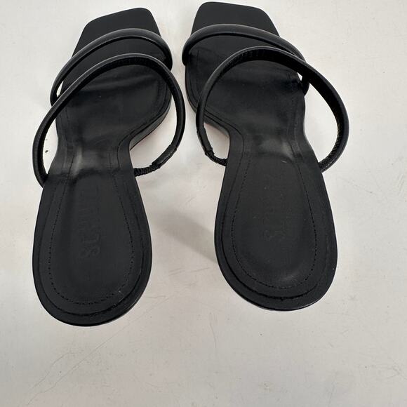 SCHUTZ New Taliah Mid Glam Heel Sandal in Black // 9.5 - Picture 8 of 11